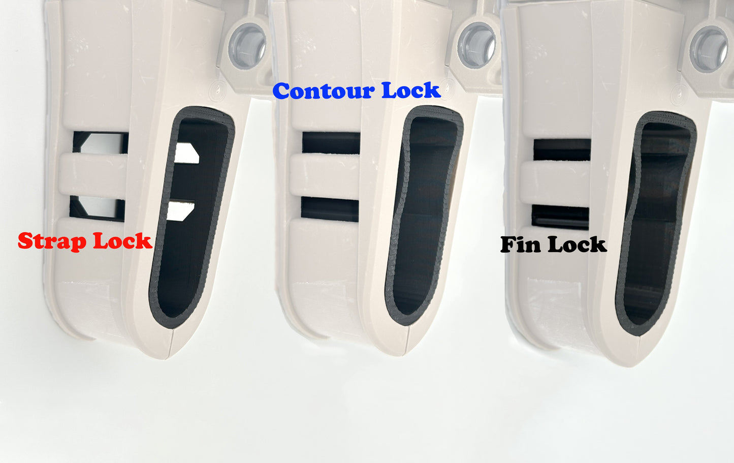 Storage Plug for SBA3 Brace Split Fix Insert Shape Maintainer Stealth Design - Fin Lock